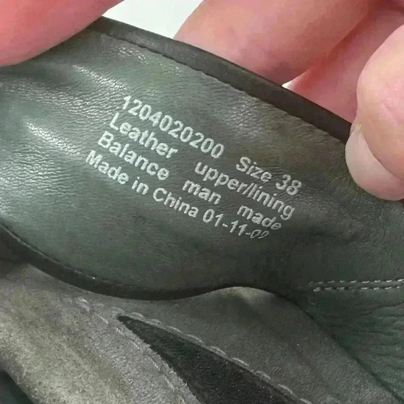 Dansko Avalon size 38 7.5-8 black leather wedge platforms comfort orthopedic - Picture 14 of 16